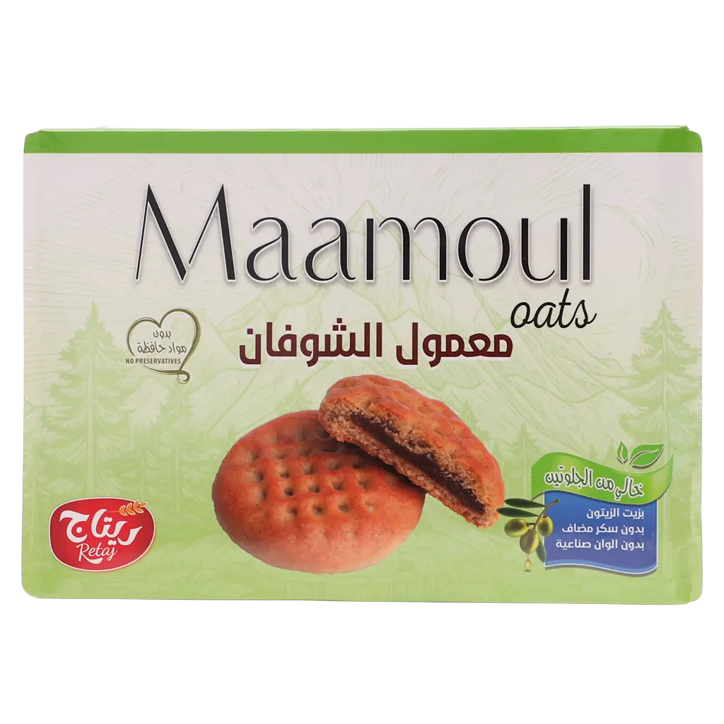 RetajMaamoul Oats Gluten Free Sugar Free 380 gm - view 2