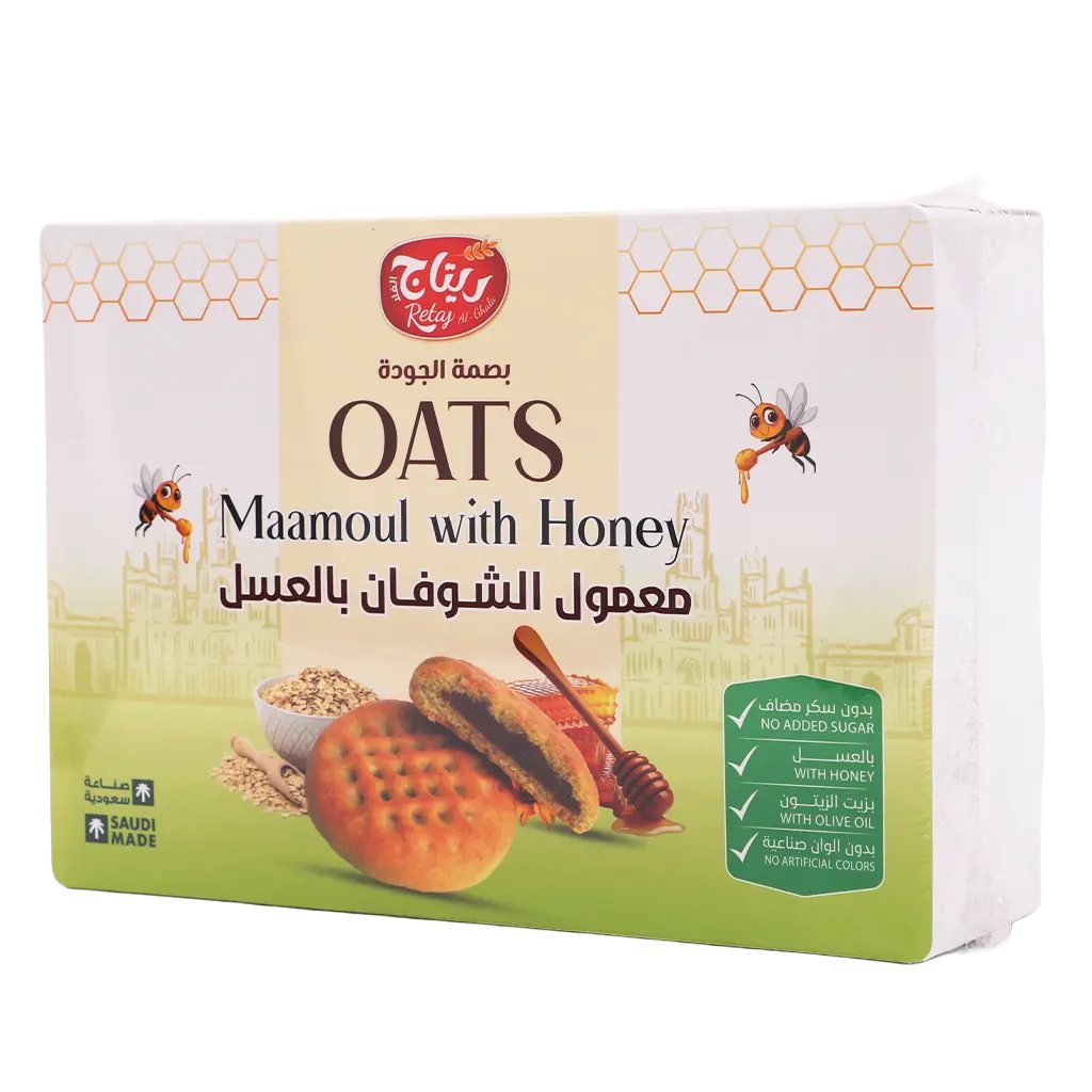 Retaj Oats  Maamoul With Honey Sugar Free 380 gm - view 1