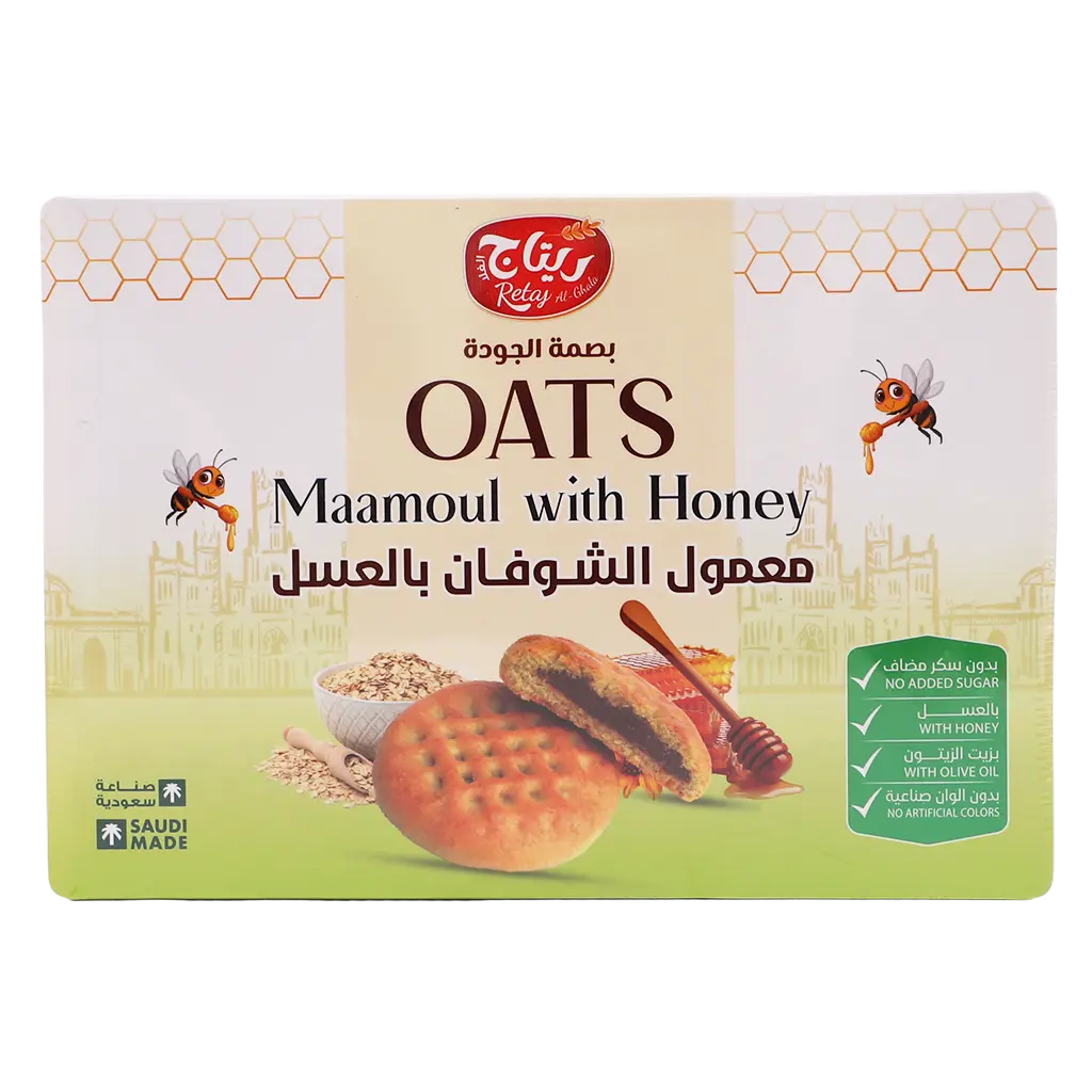 Retaj Oats  Maamoul With Honey Sugar Free 380 gm - view 2