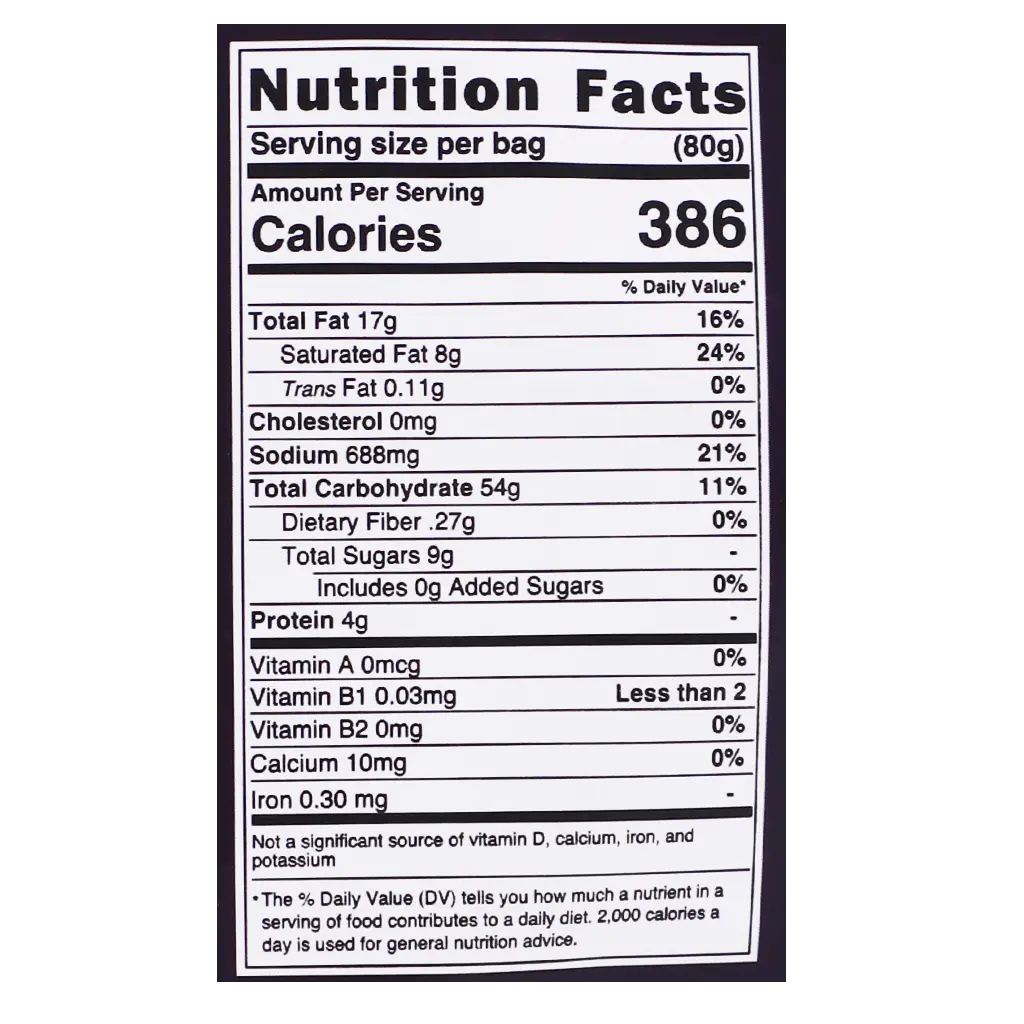 Marsa Matrooh Truffle Rice Crackers 80 gm - view 3