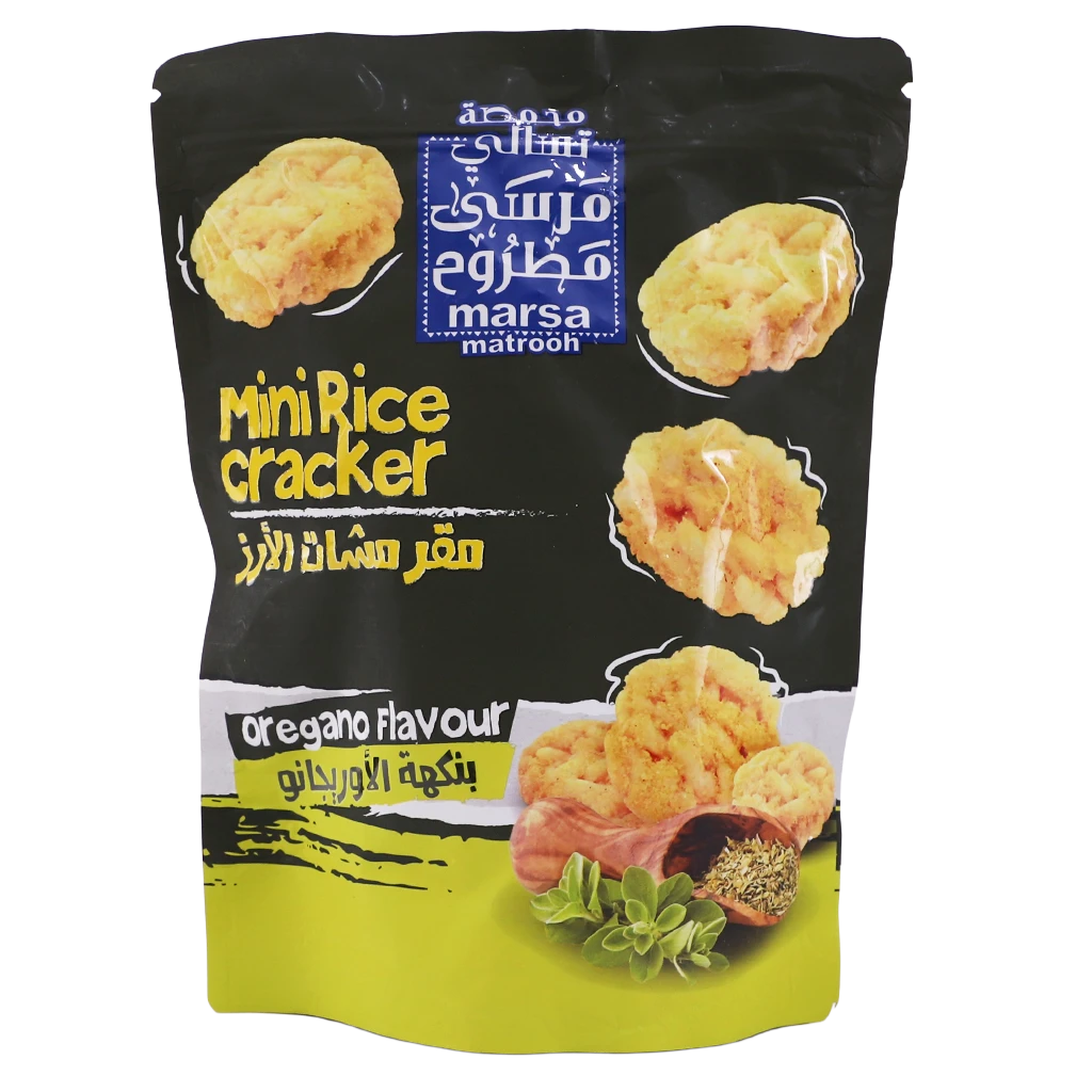 Marsa Matrooh Oregano Rice Crackers 80 gm