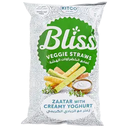 Kitco Bliss Veg Straws Creamy 135 gm