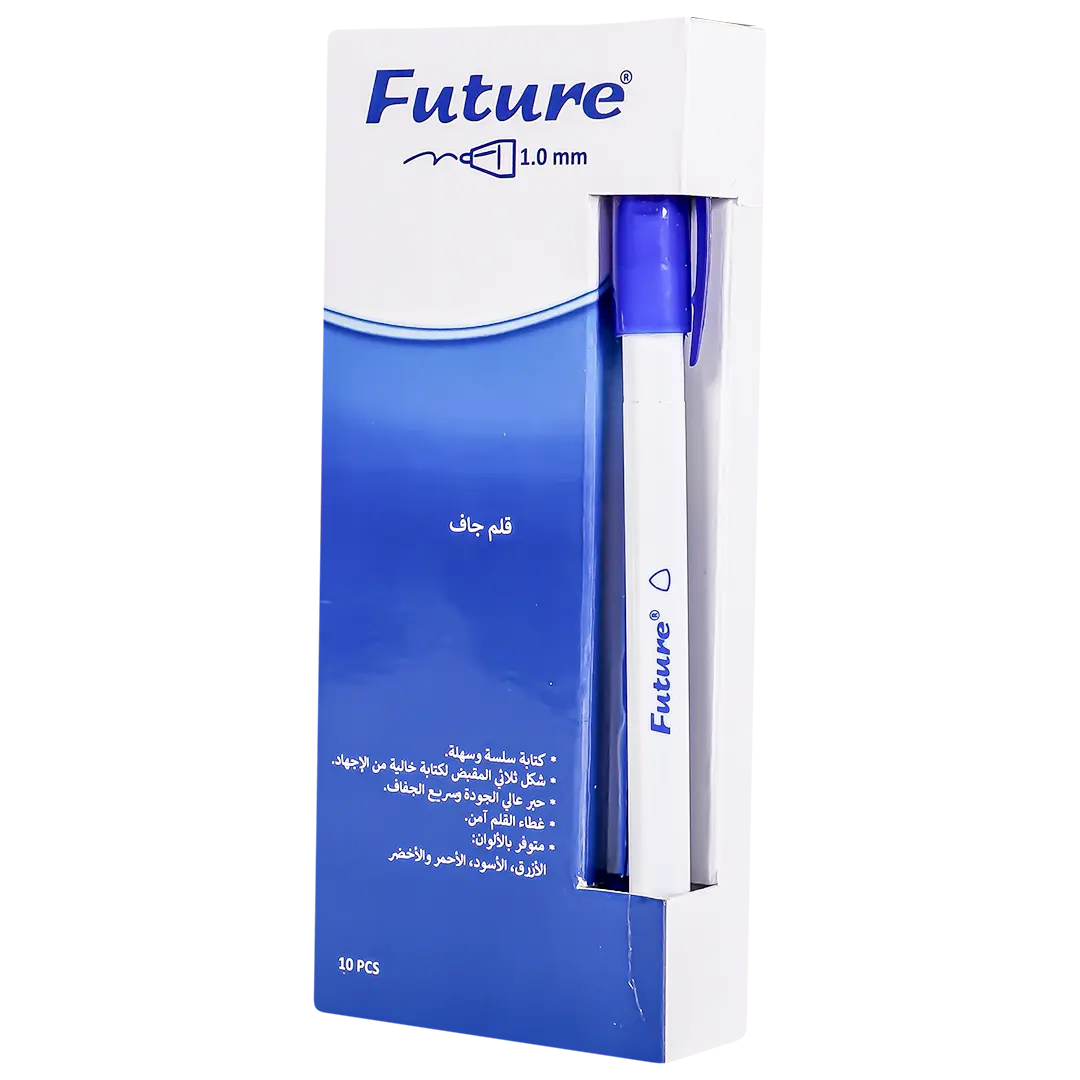 Future  Ball Point Pen  Box Of 10 Pens Blue - view 1