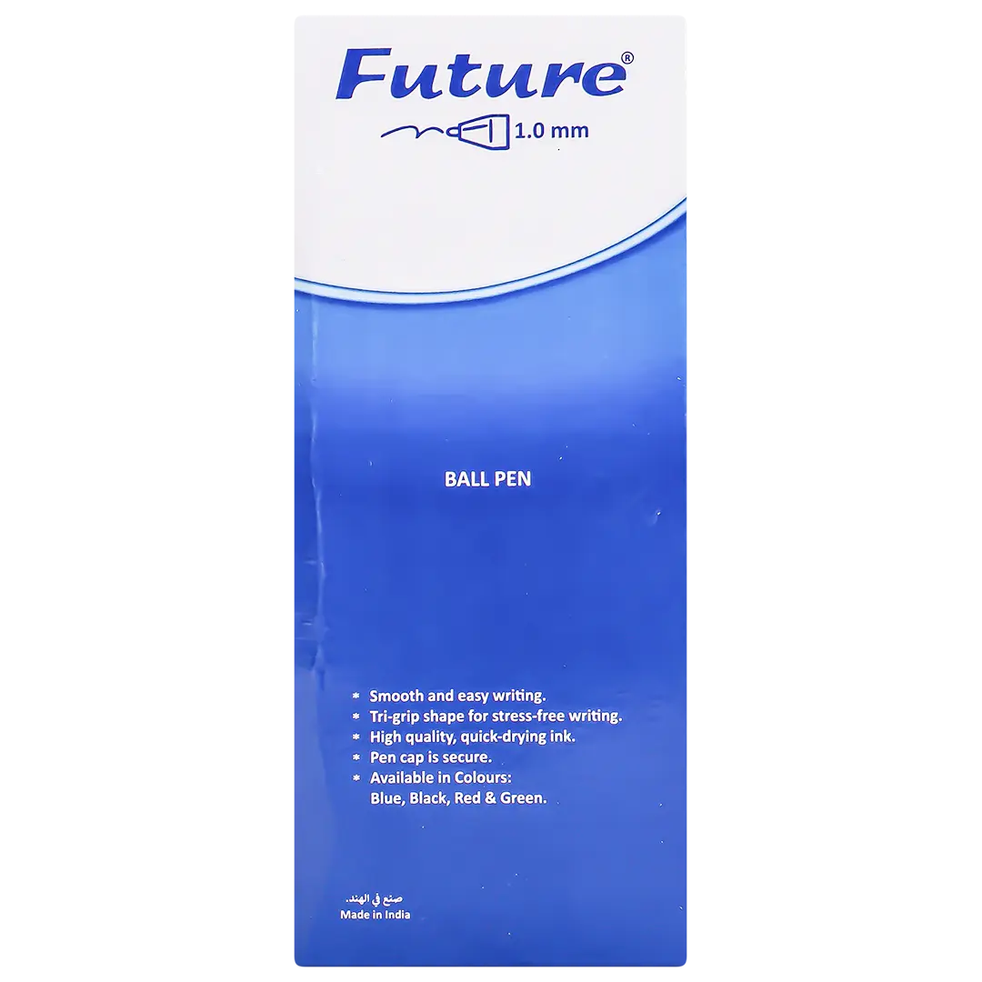 Future  Ball Point Pen  Box Of 10 Pens Blue - view 3