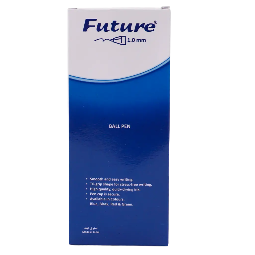 Future  Ball Point Pen Box Of 10 Pens Red - view 3