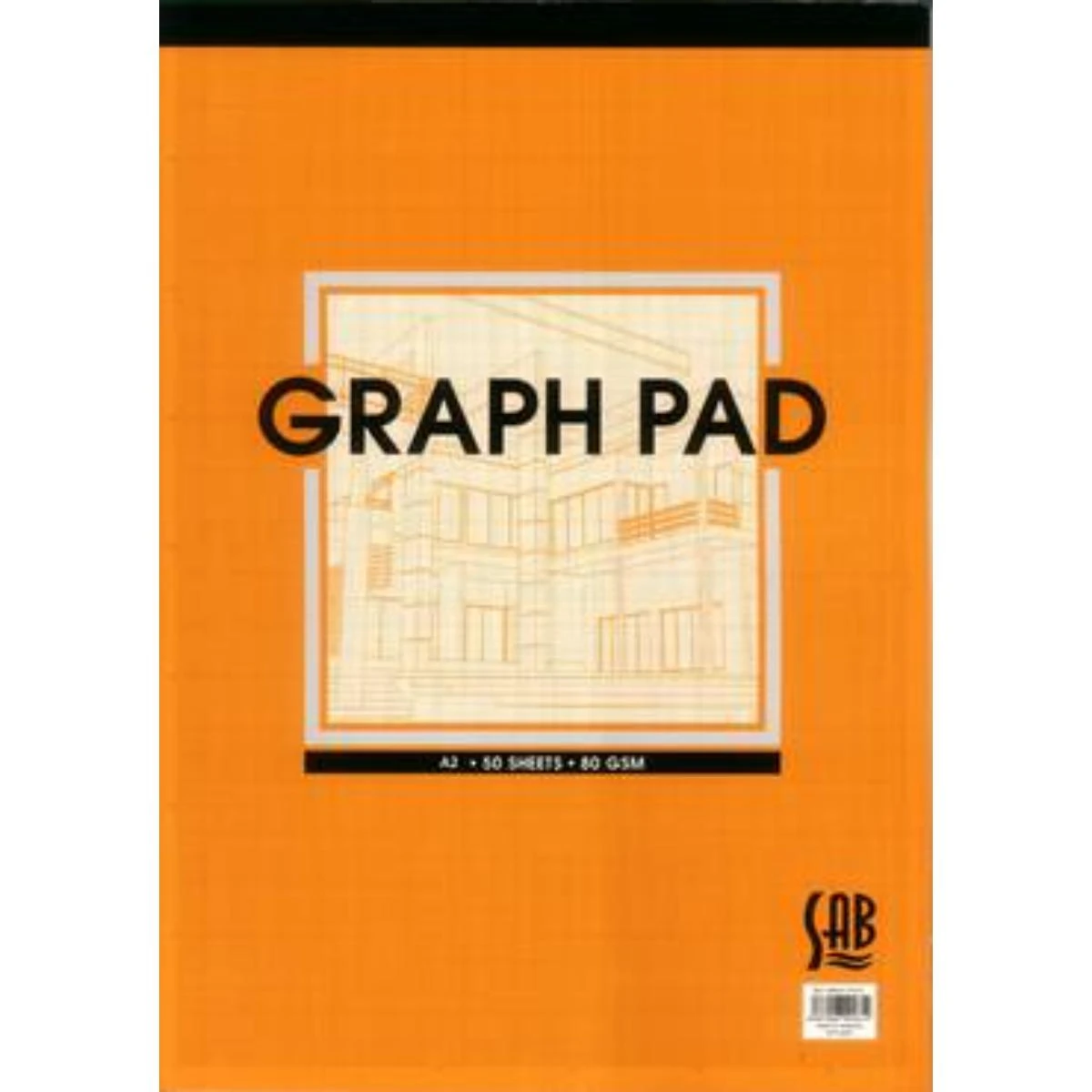 Sab Graph Pad 80 Gm 50 Sheets A2 Size