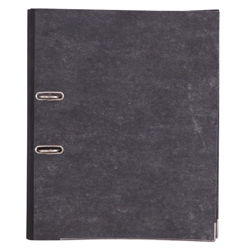 Sab  Box File Cardboard Foolscap Size 8Cm Black - view 3