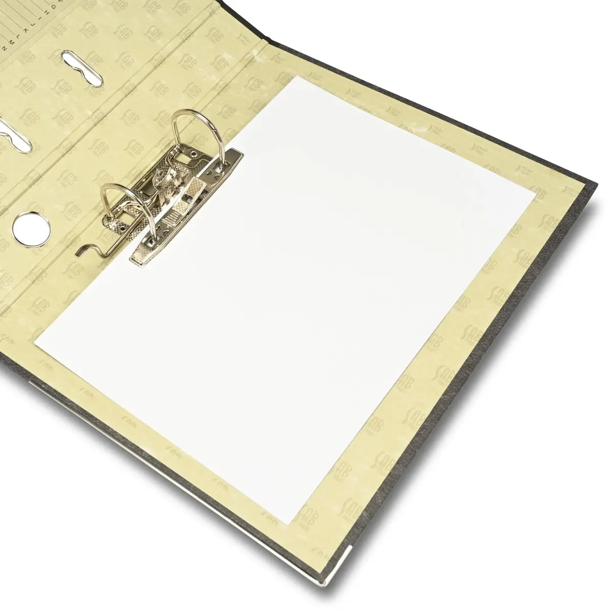 Sab  Box File Cardboard Foolscap Size 4Cm Black 1 pcs - view 7