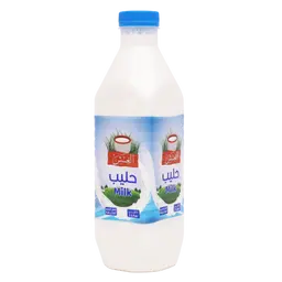العتش حليب طازج كامل الدسم 1 لتر