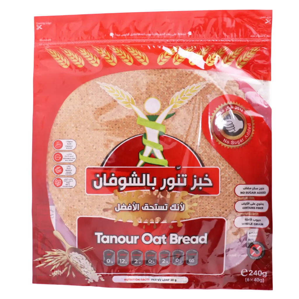 Tanour Healthy Bread Oats 240 gm - view 2