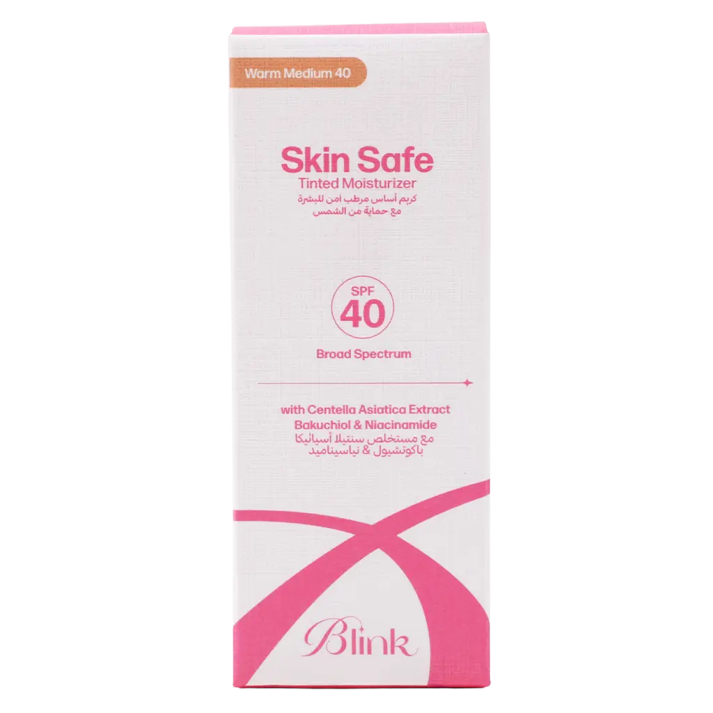 Blink Skin Safe Tinted Moisturizer Spf 40 Warm Medium 40 - view 3