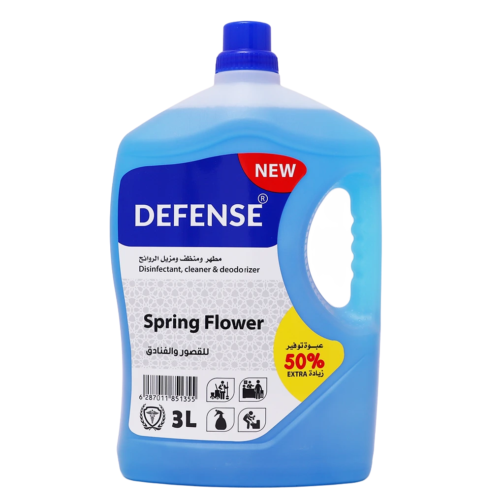 Defense Cleaner Deodoriser and Disinfectant with Haram Scent 3 L