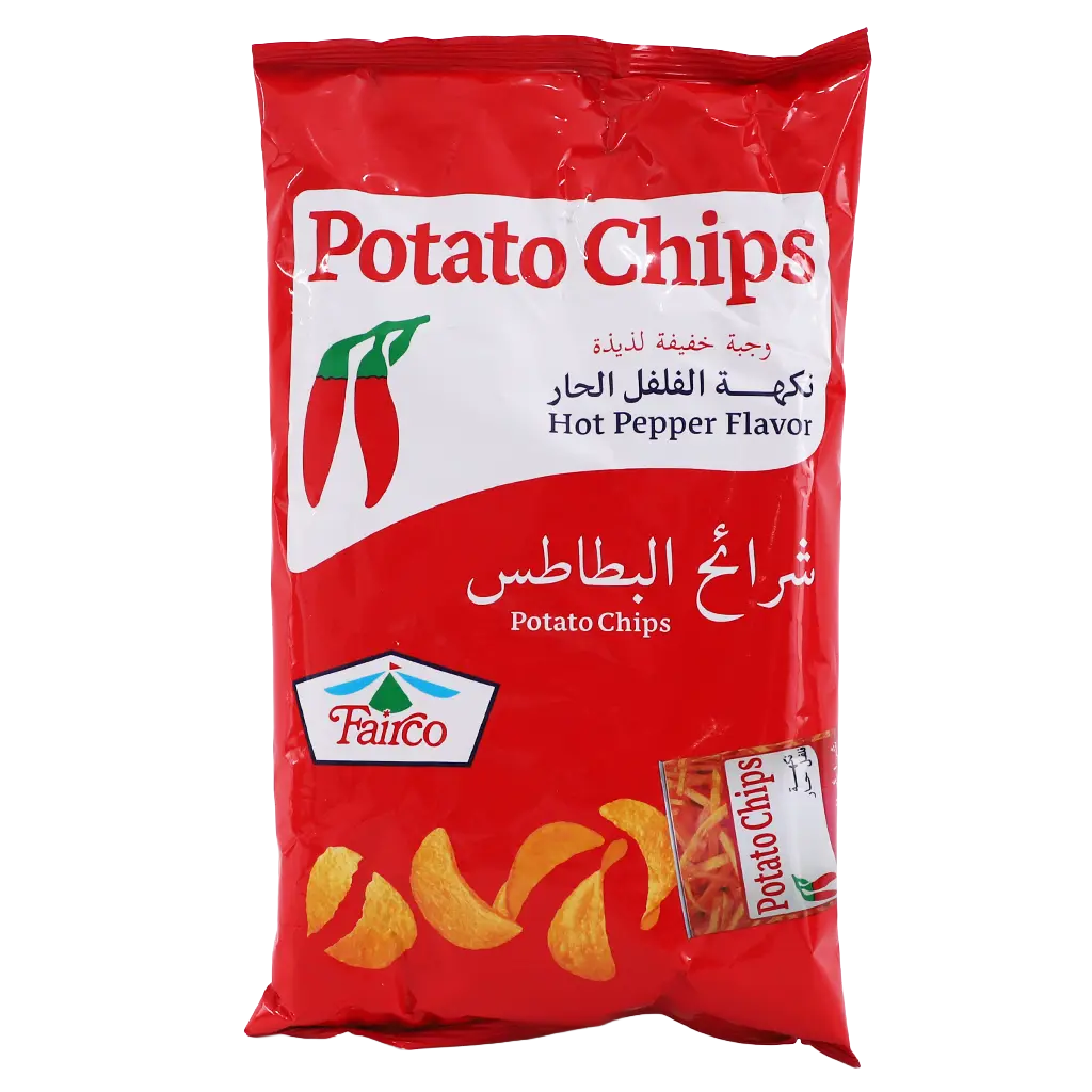 Fairco Potato Chips Hot Pepper Flavor 50 gm - view 1