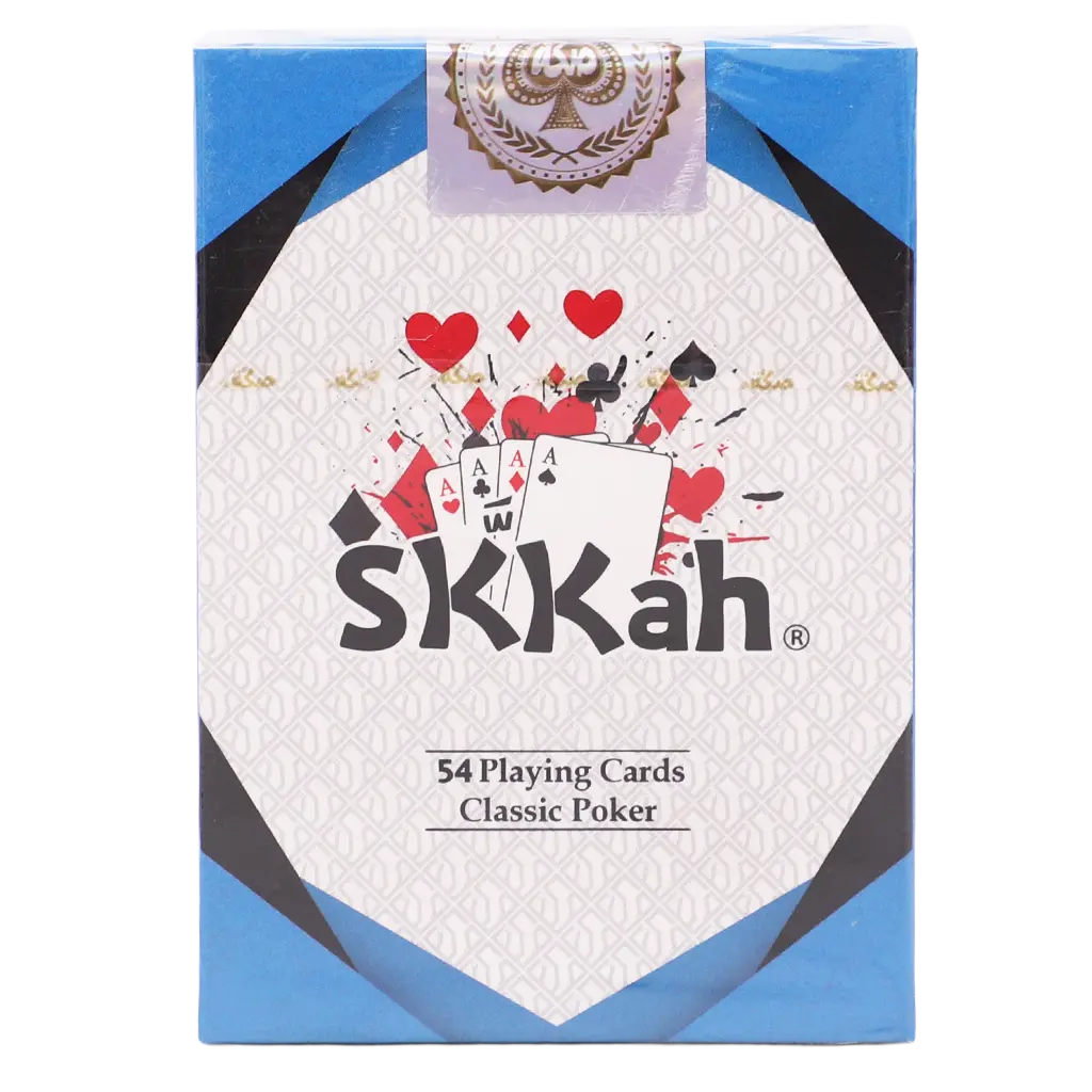 Skkah Baloot Playing Cards  Blue Edition - view 3