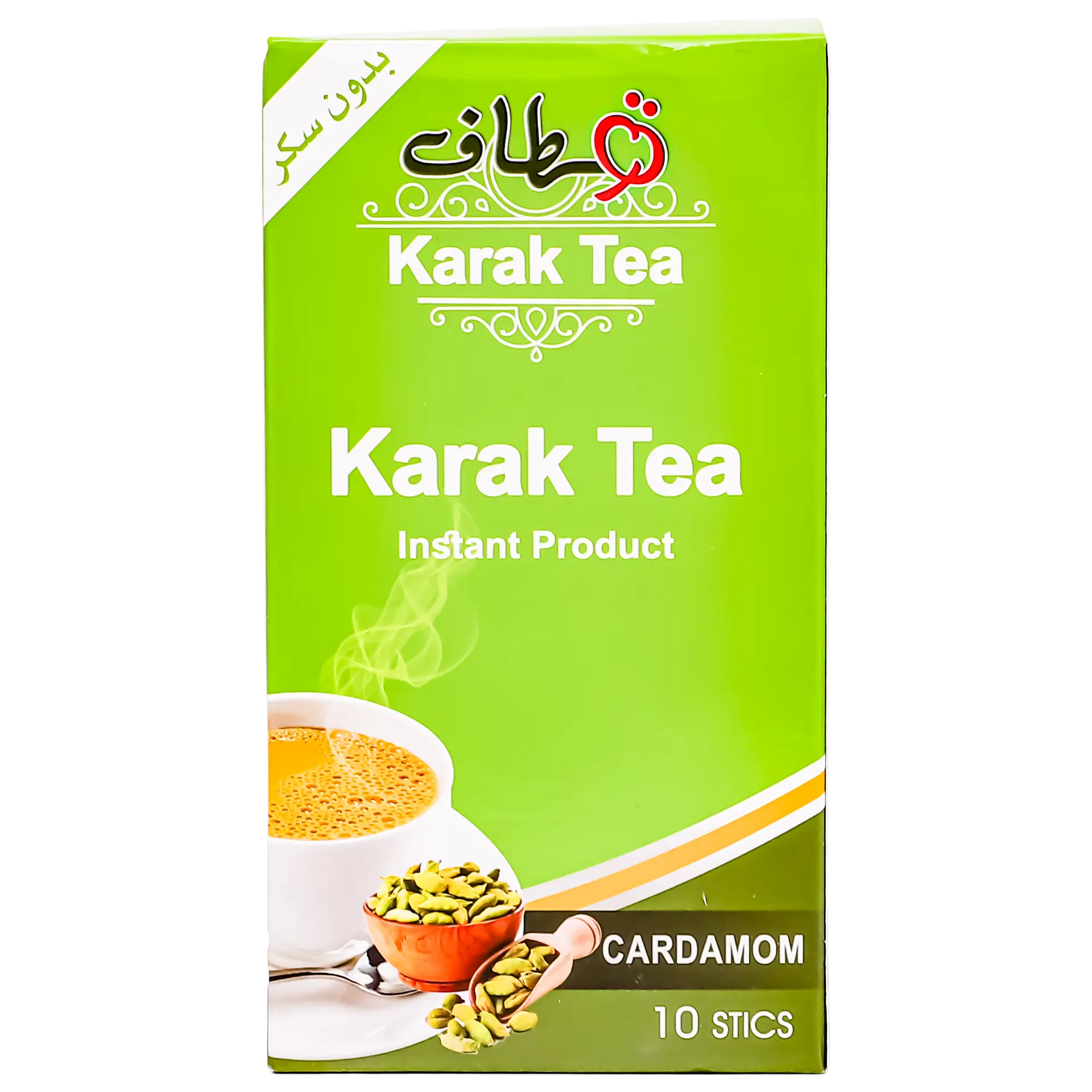 Qetaf Karak Tea Cardamom Without Sugar 10 Sachets 14 gm - view 3