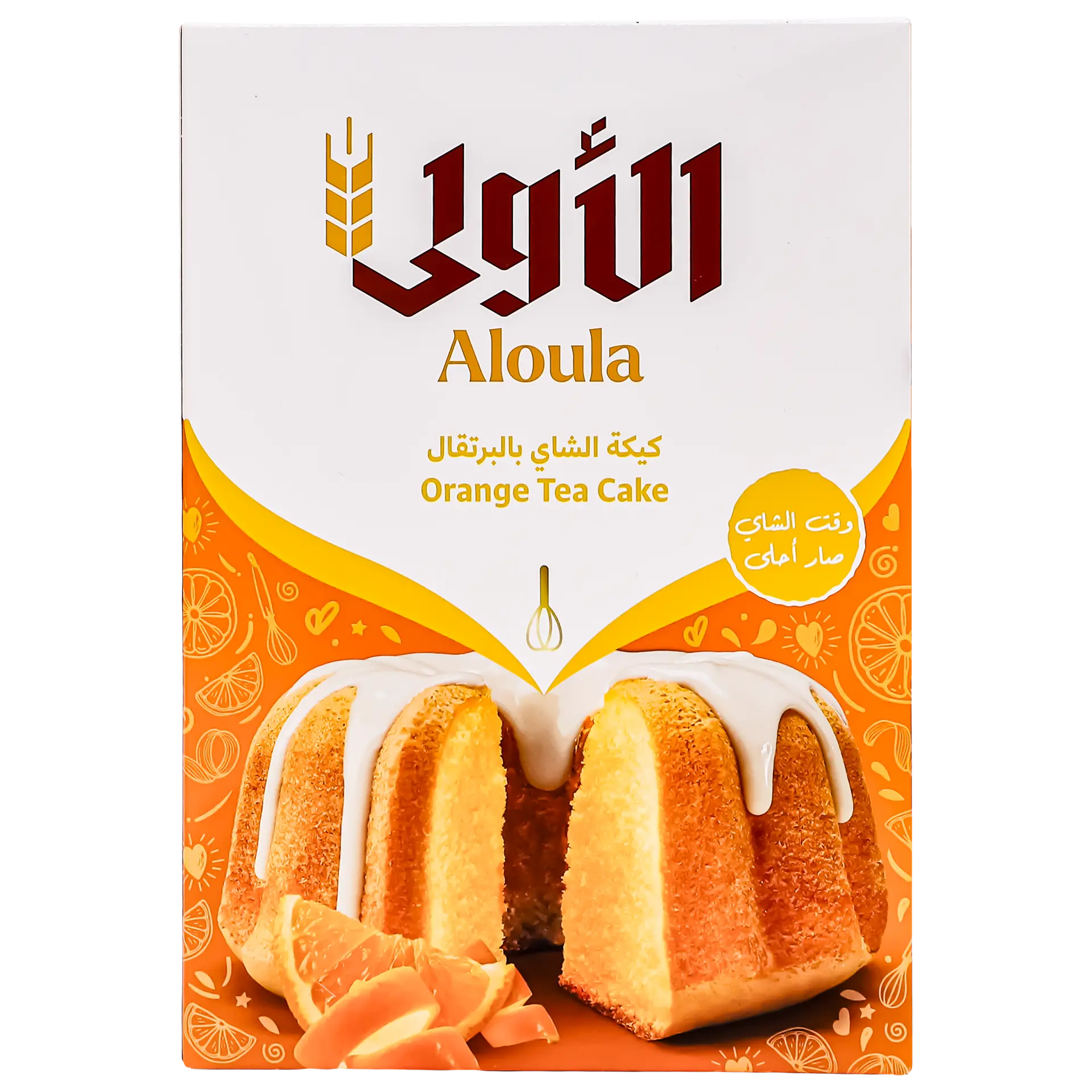 Aloula Tea Cake Mix orange 400 gm - view 2