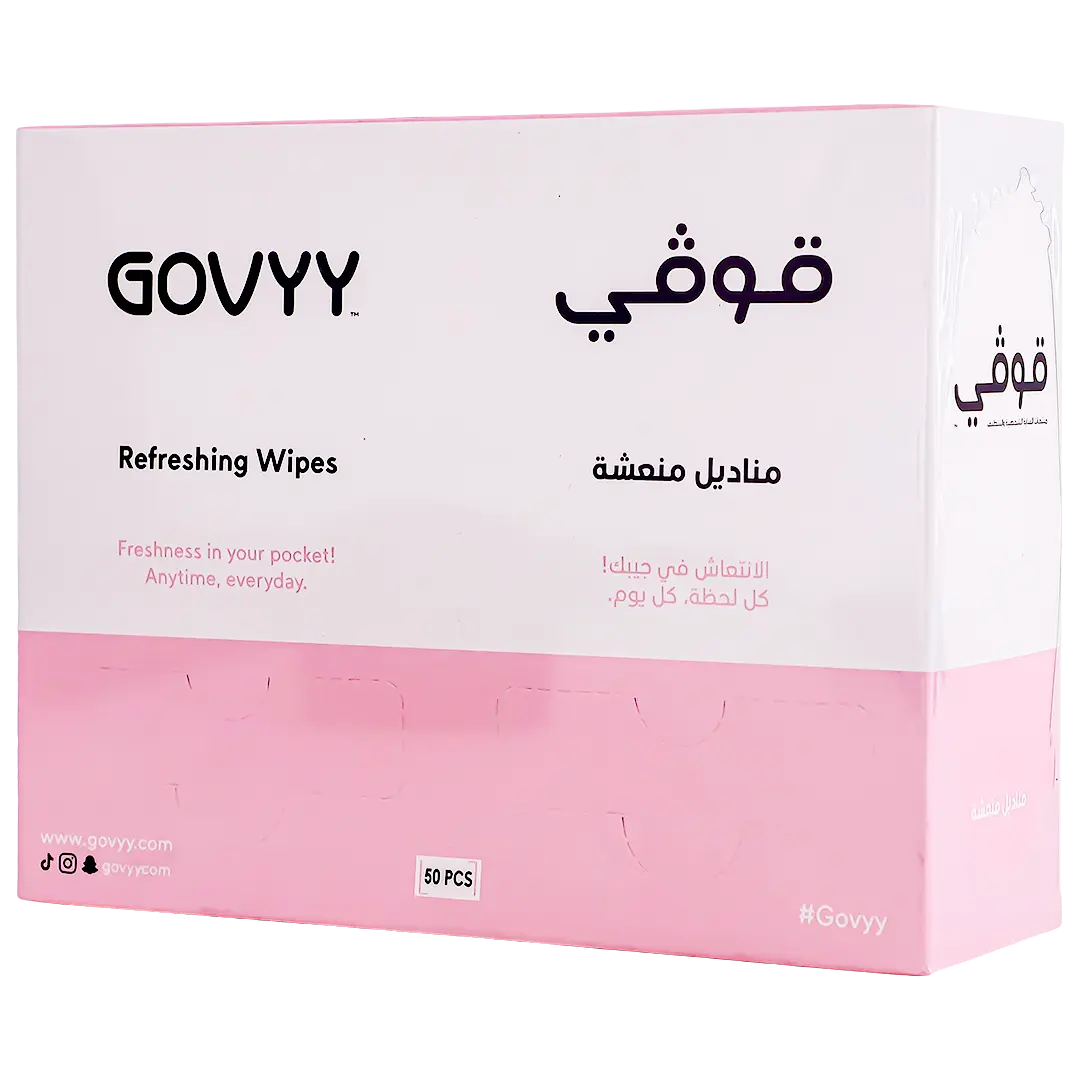 Govyy Refreshing Hand Cleaning On the Go Wipes 50 Wipes - view 1