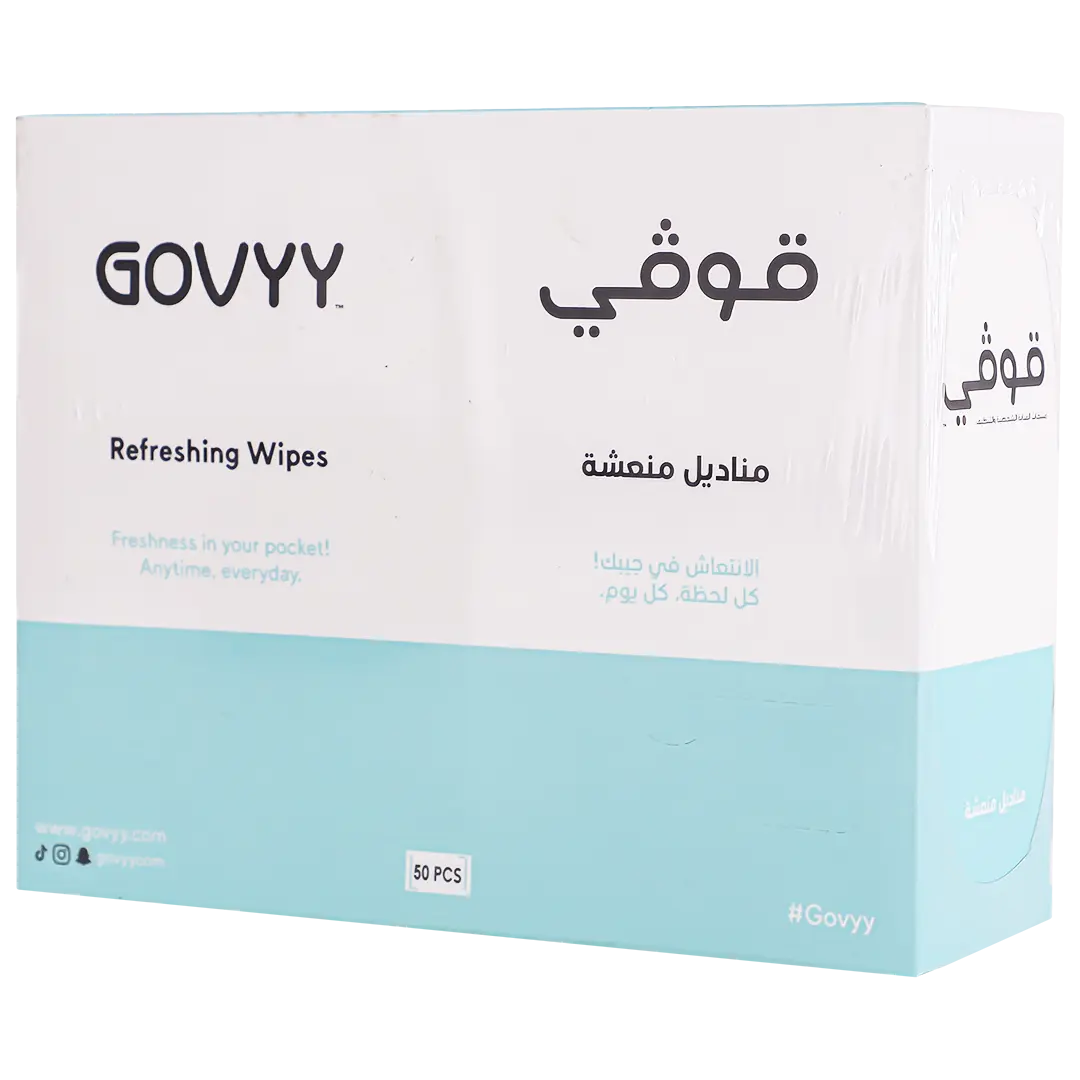 Govyy Refreshing Hand Cleaning On the Go Wipes 50 Wipes - view 1