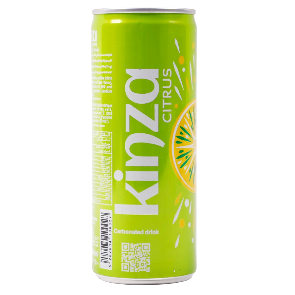 Kinza Soft Drink Citrus 250 ml - view 2