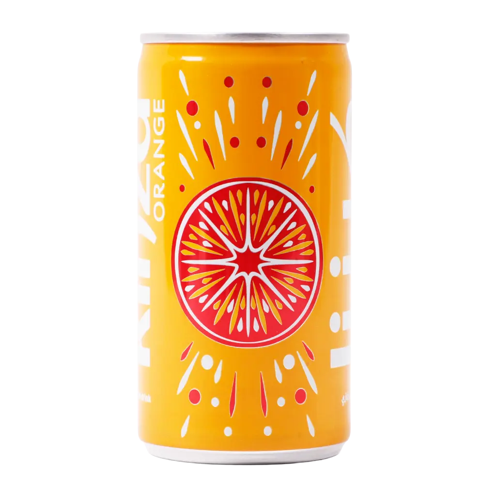 Kinza Soft Drink Orange 185 ml - view 3