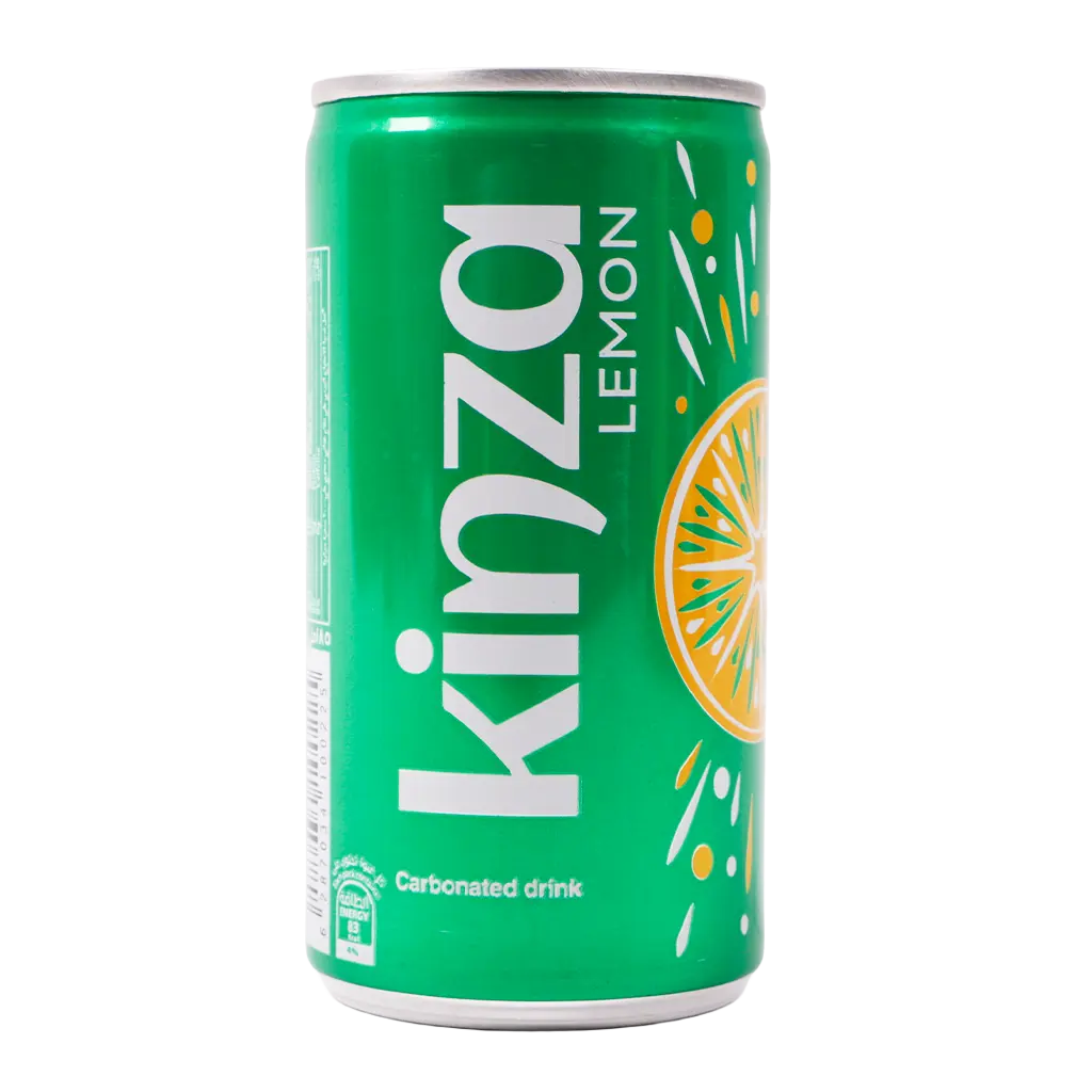 Kinza Soft Drink Lemon 185 ml - view 2