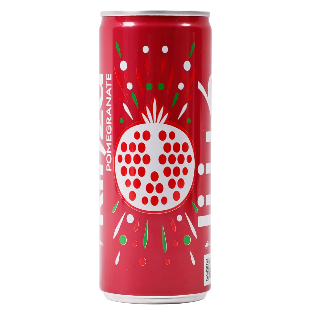 Kinza Soft Drink Pomegranate 250 ml - view 3