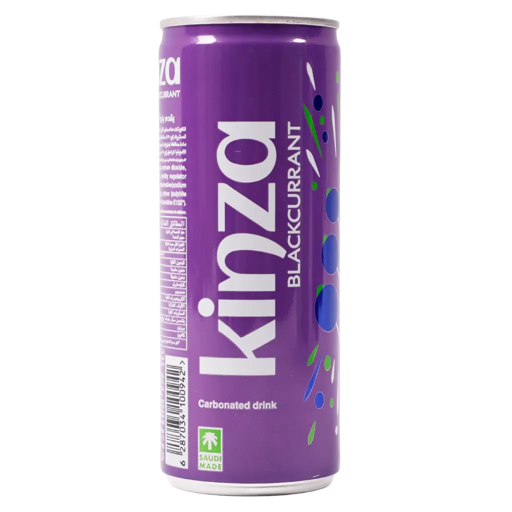 Kinza Soft Drink Blackcurrant 250 ml - view 2
