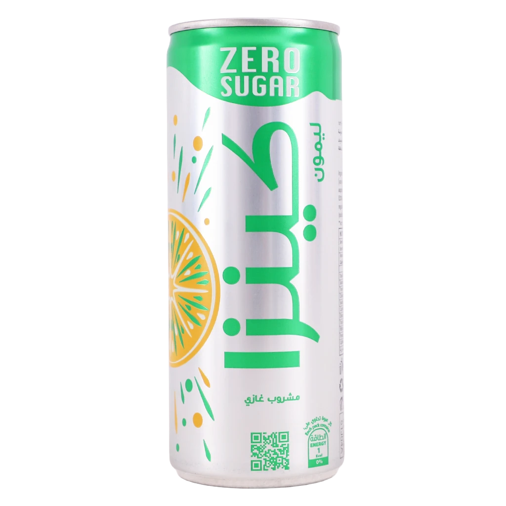 Kinza Soft Drink Zero Lemon 250 ml