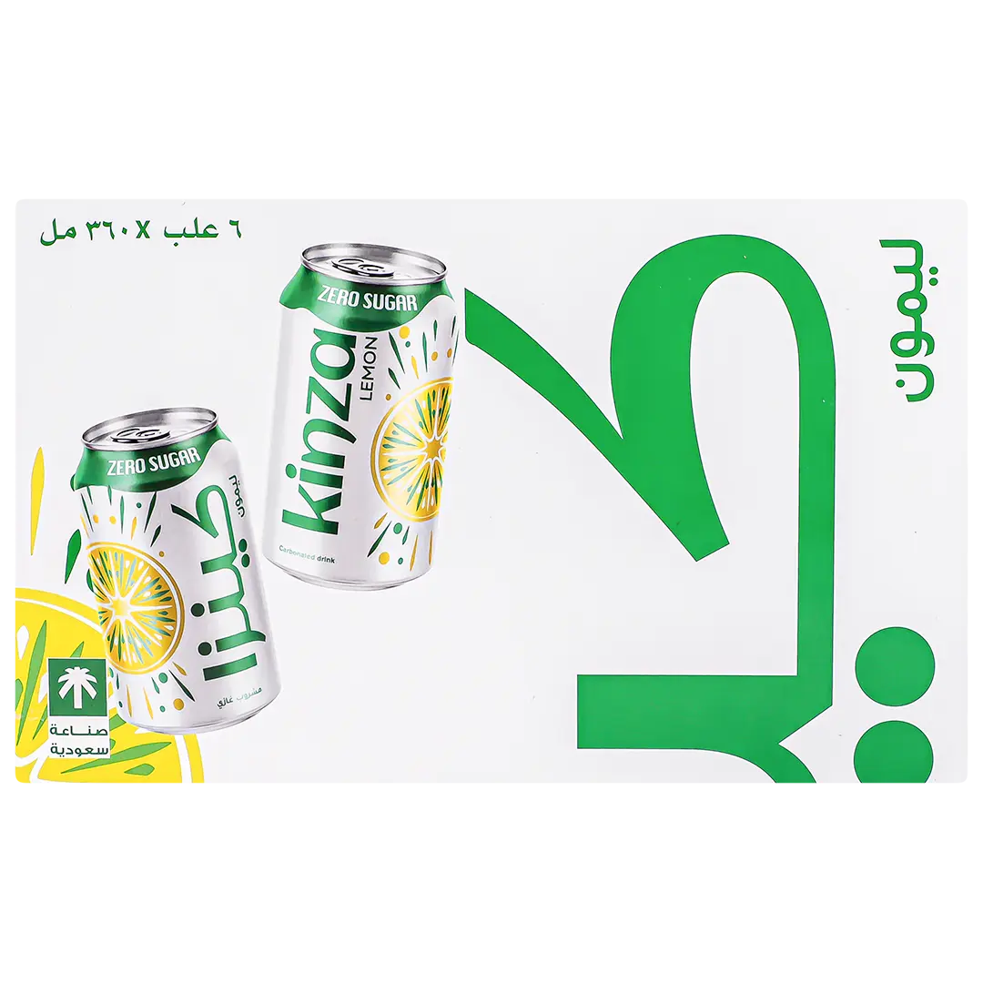 Kinza Lemon Zero 6 pcs 360 ml - view 3