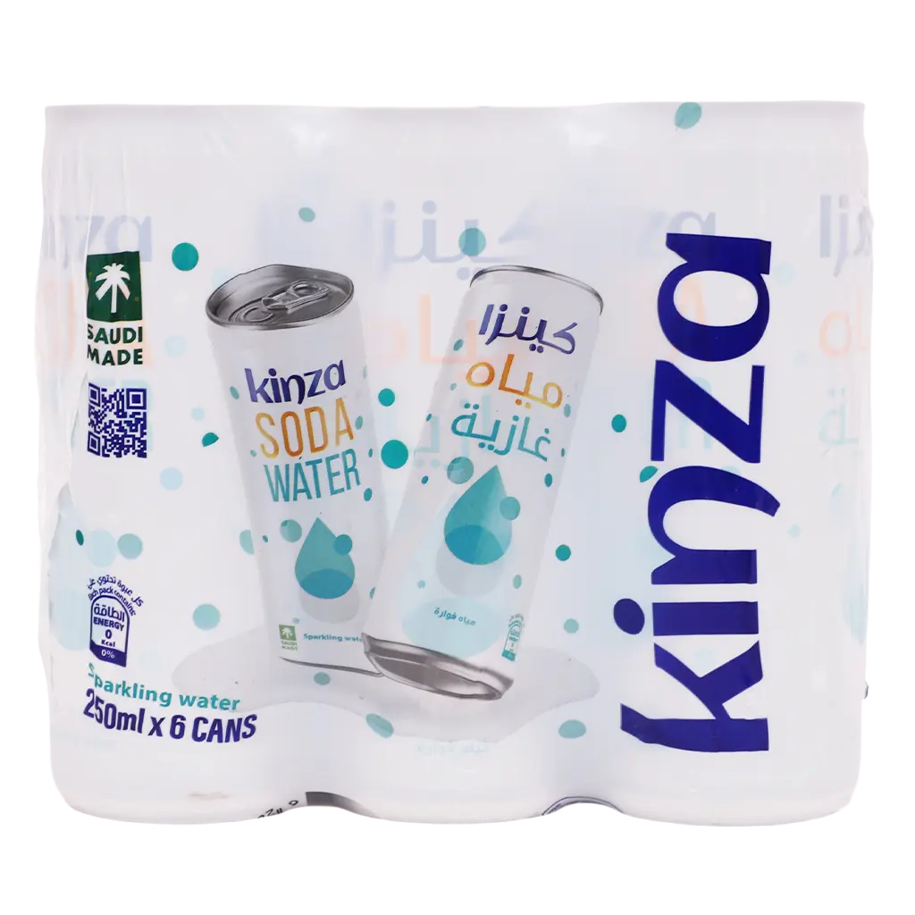 Kinza Soda Water 6 pcs 250 ml - view 3