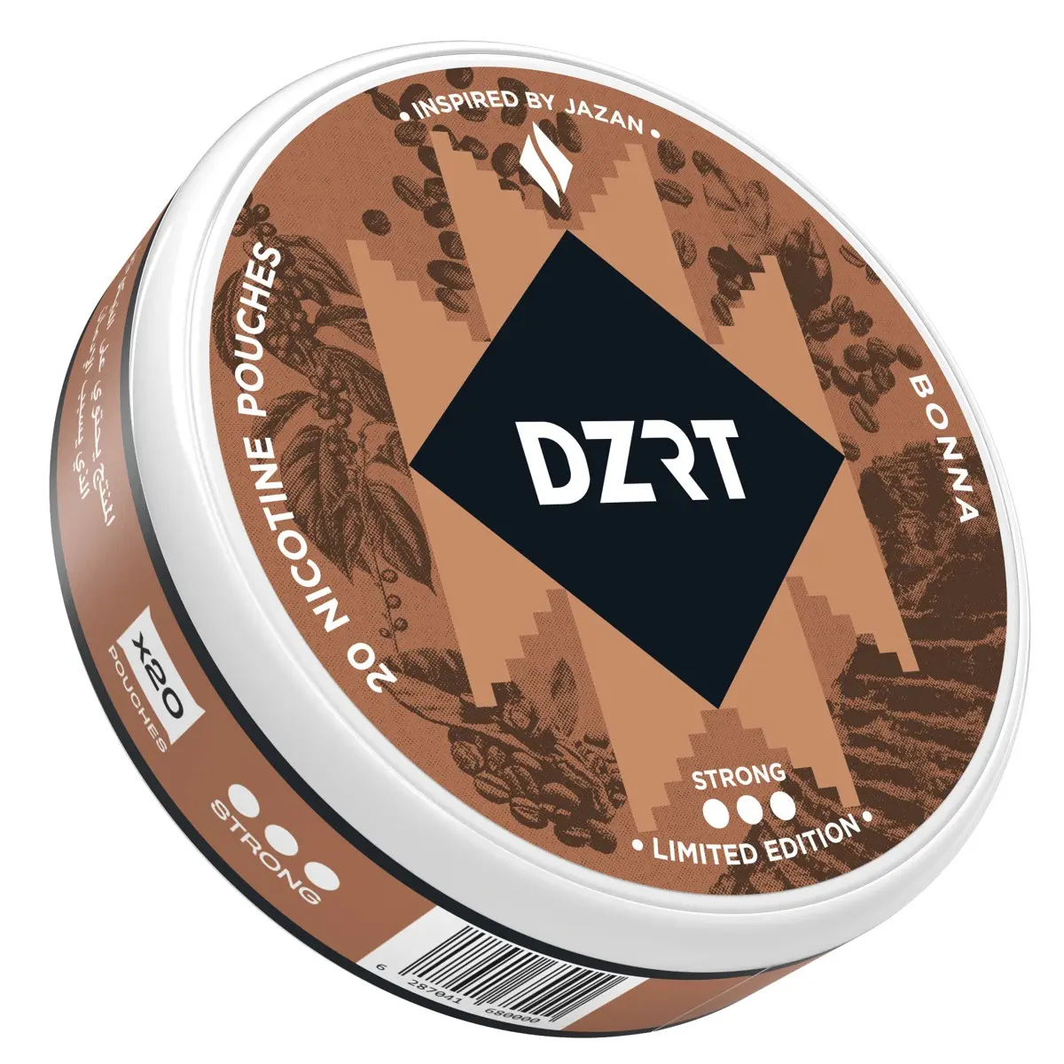 DZRT Nicotine Bonna Strong 10mg 20 Pouch - view 1