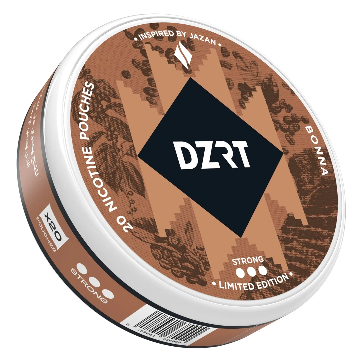 DZRT Nicotine Bonna Strong 10mg 20 Pouch