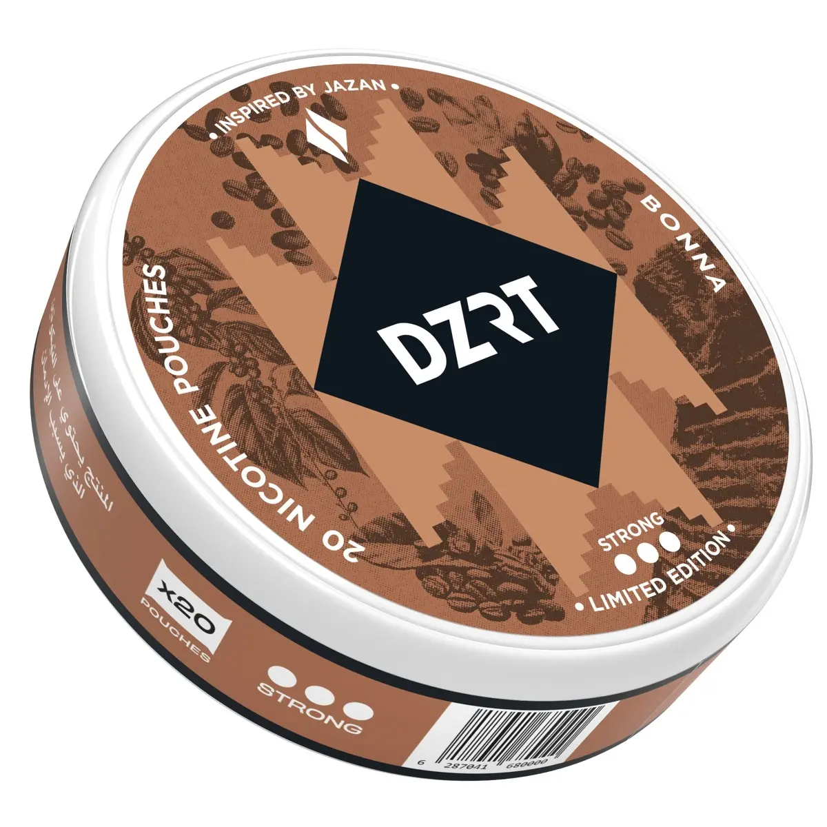 DZRT Nicotine Bonna Strong 10mg 20 Pouch - view 4