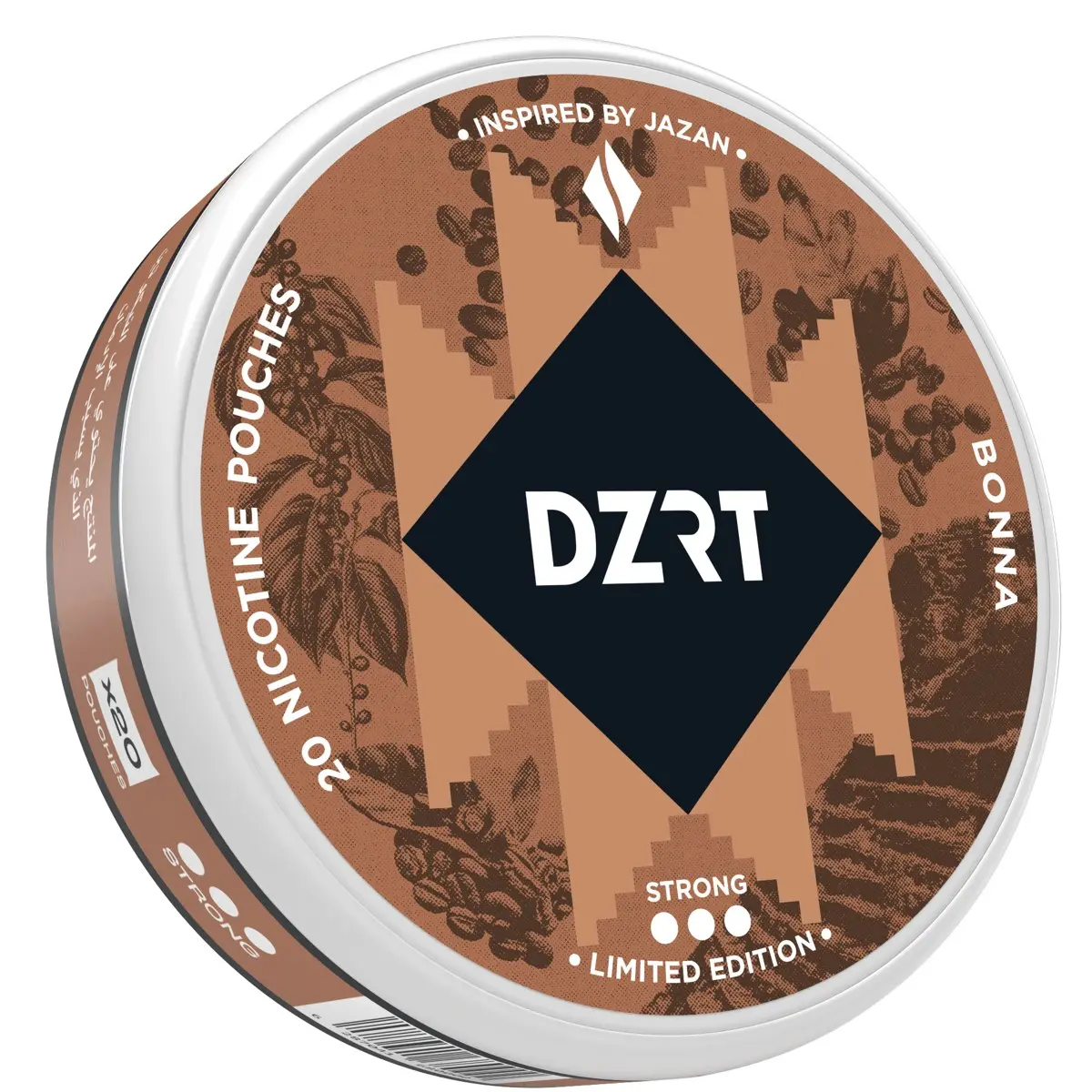 DZRT Nicotine Bonna Strong 10mg 20 Pouch - view 5