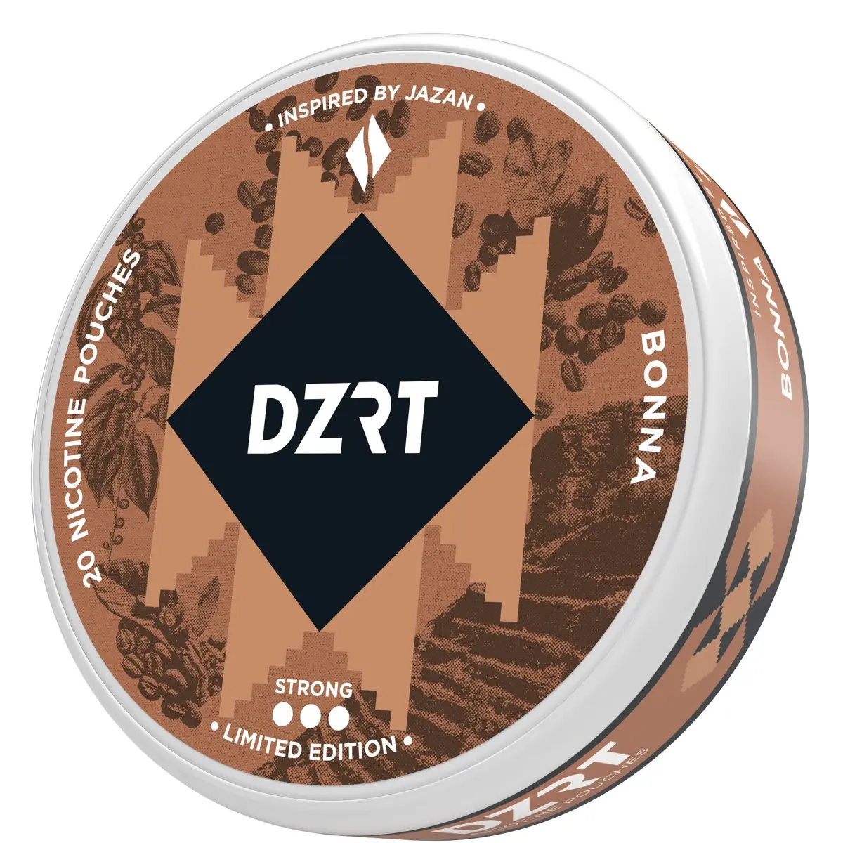 DZRT Nicotine Bonna Strong 10mg 20 Pouch - view 6