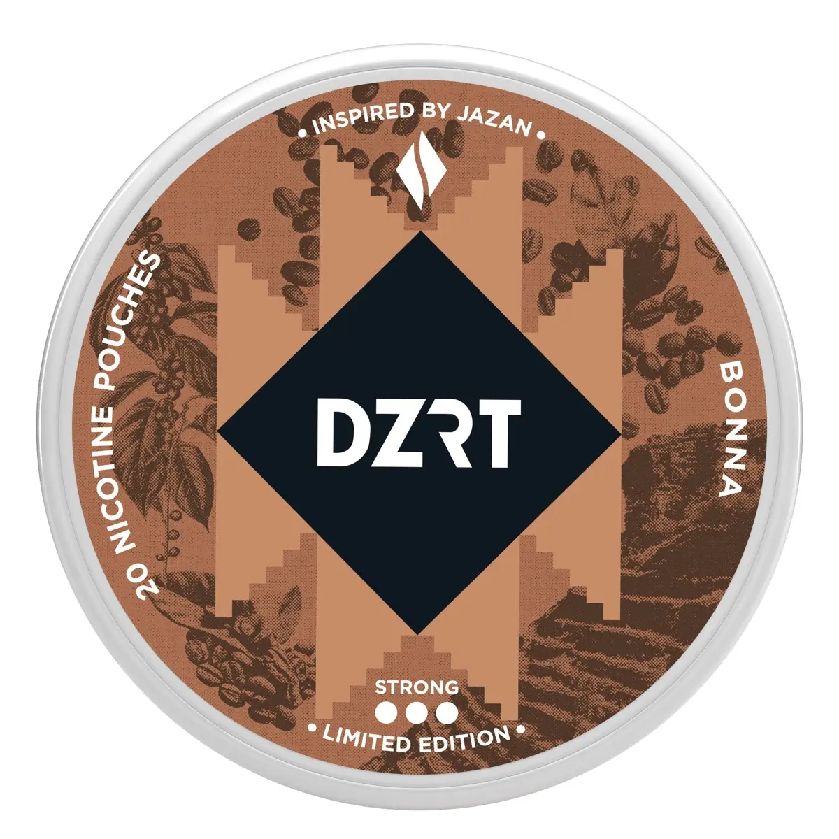DZRT Nicotine Bonna Strong 10mg 20 Pouch - view 7