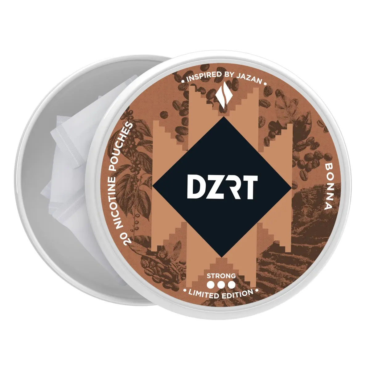 DZRT Nicotine Bonna Strong 10mg 20 Pouch - view 9