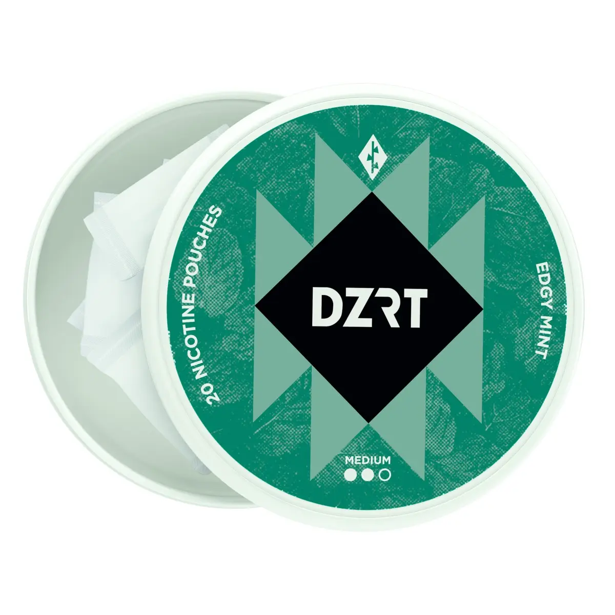 DZRT Nicotine Edgy Mint Medium 6mg 20 Pouch - view 8