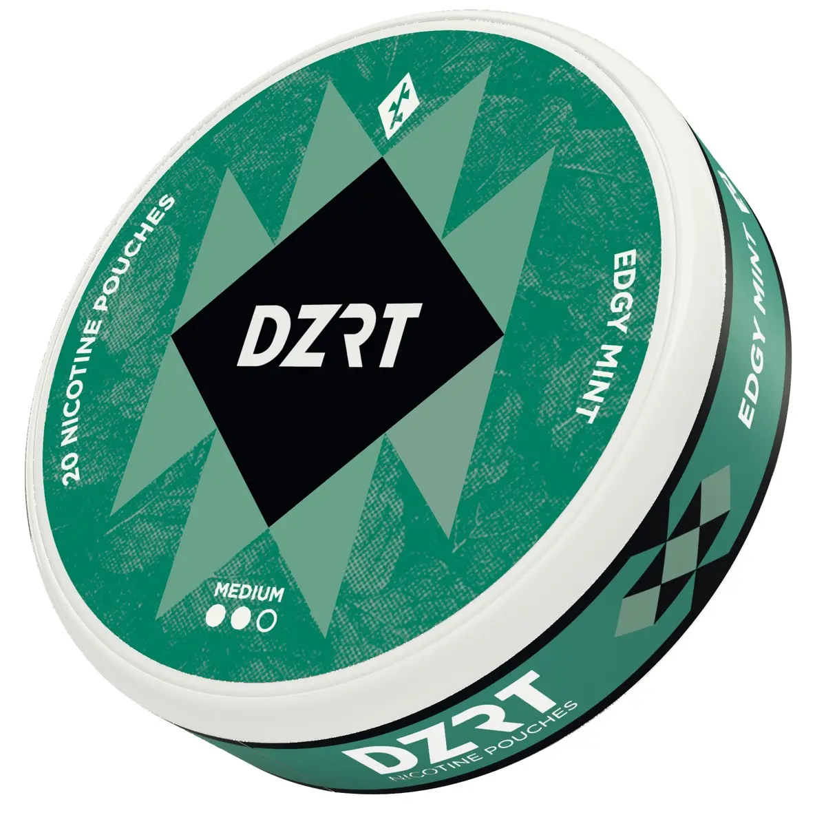 DZRT Nicotine Edgy Mint Medium 6mg 20 Pouch - view 9