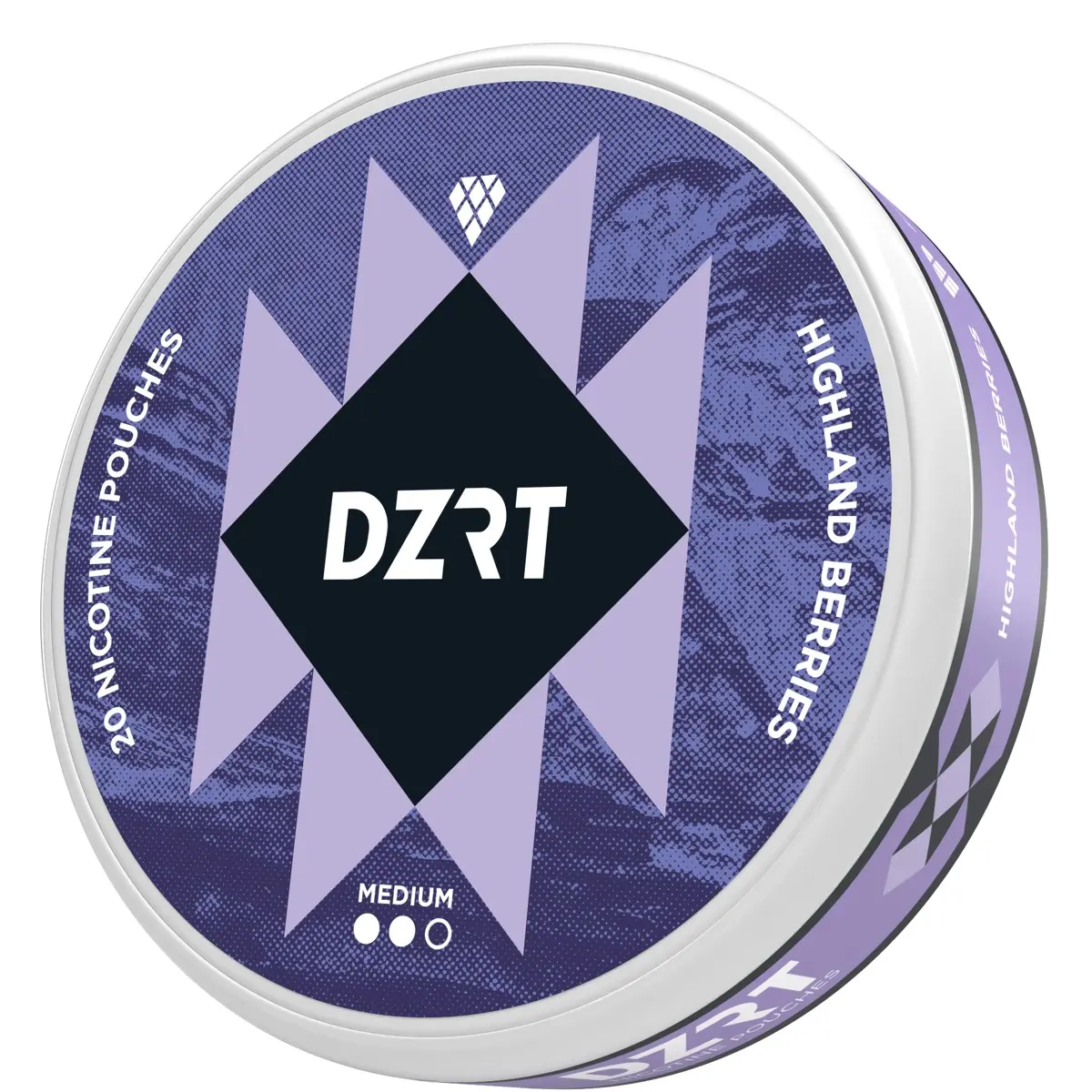 DZRT Nicotine Highland Berries Medium 6mg 20 Pouch - view 6