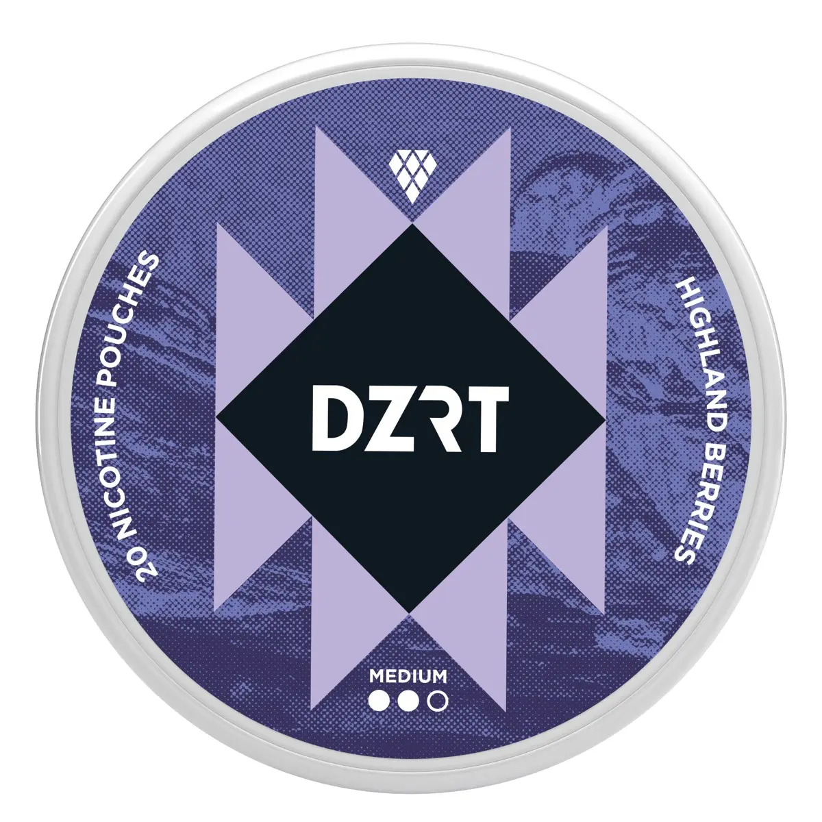 DZRT Nicotine Highland Berries Medium 6mg 20 Pouch - view 7