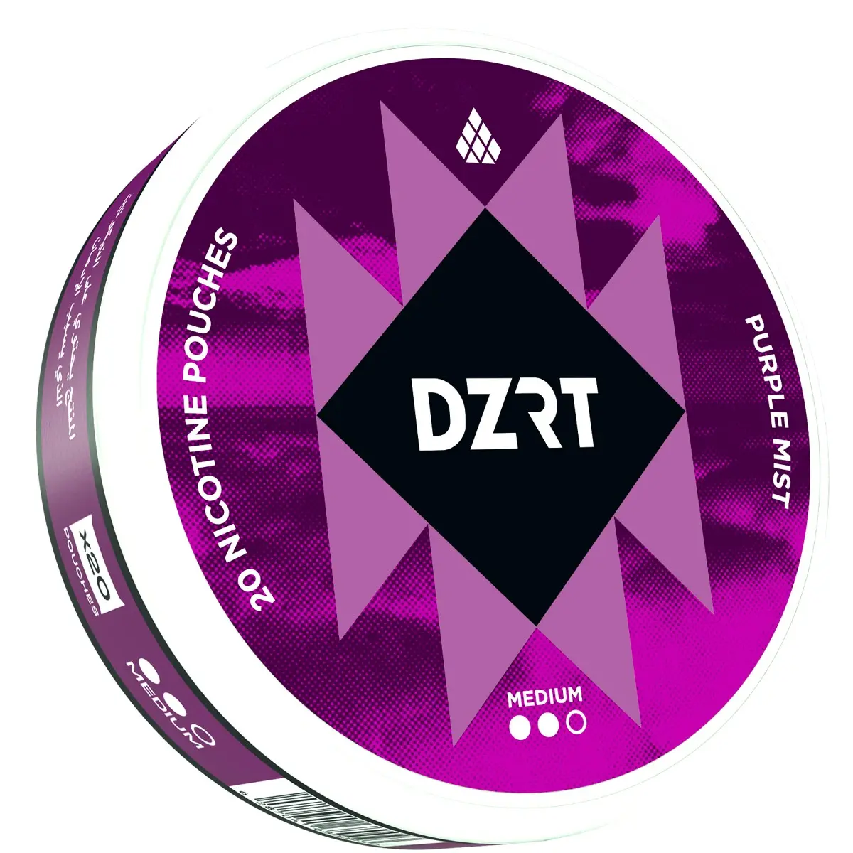 DZRT Nicotine Purple Mist Medium 6mg 20 Pouch - view 6