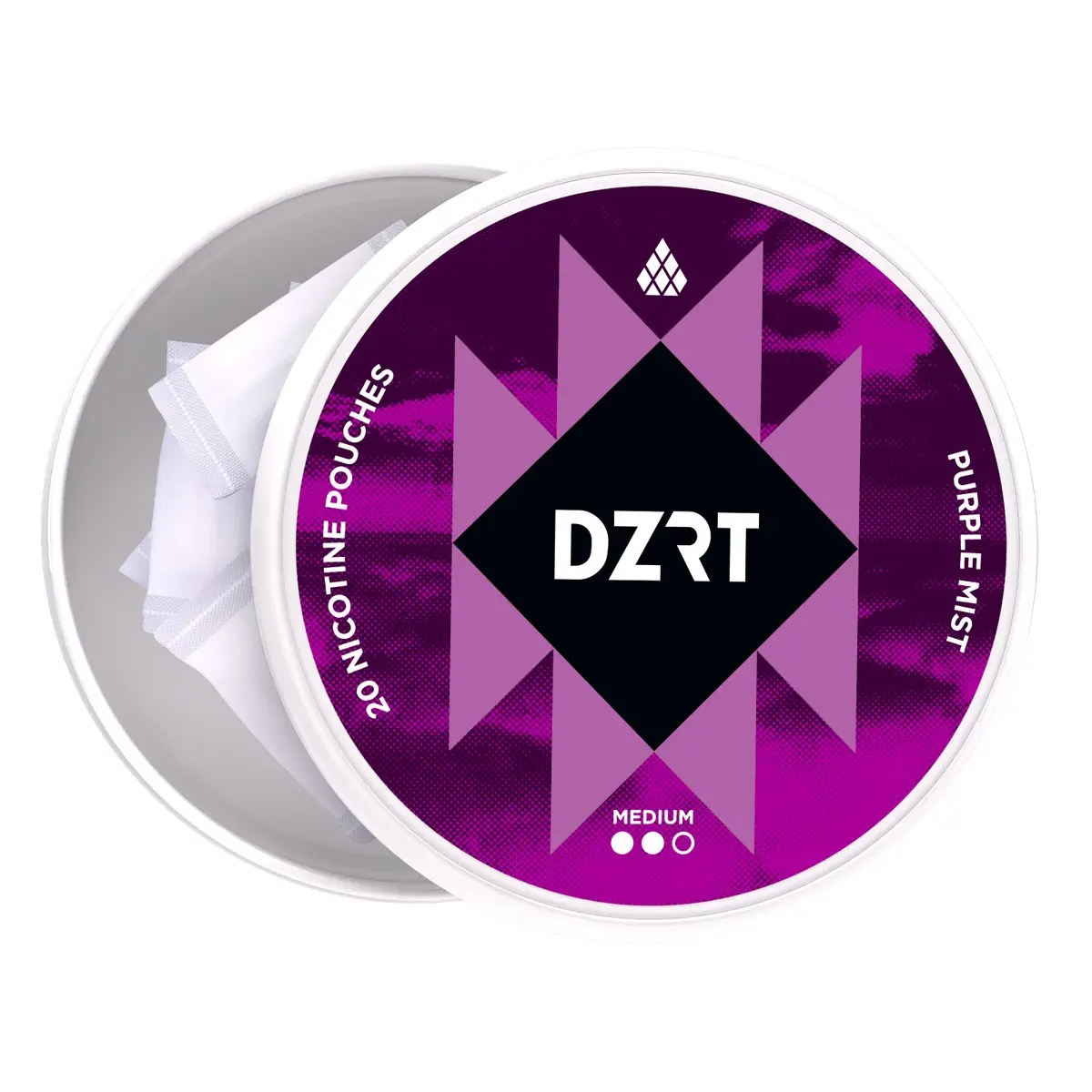 DZRT Nicotine Purple Mist Medium 6mg 20 Pouch - view 3