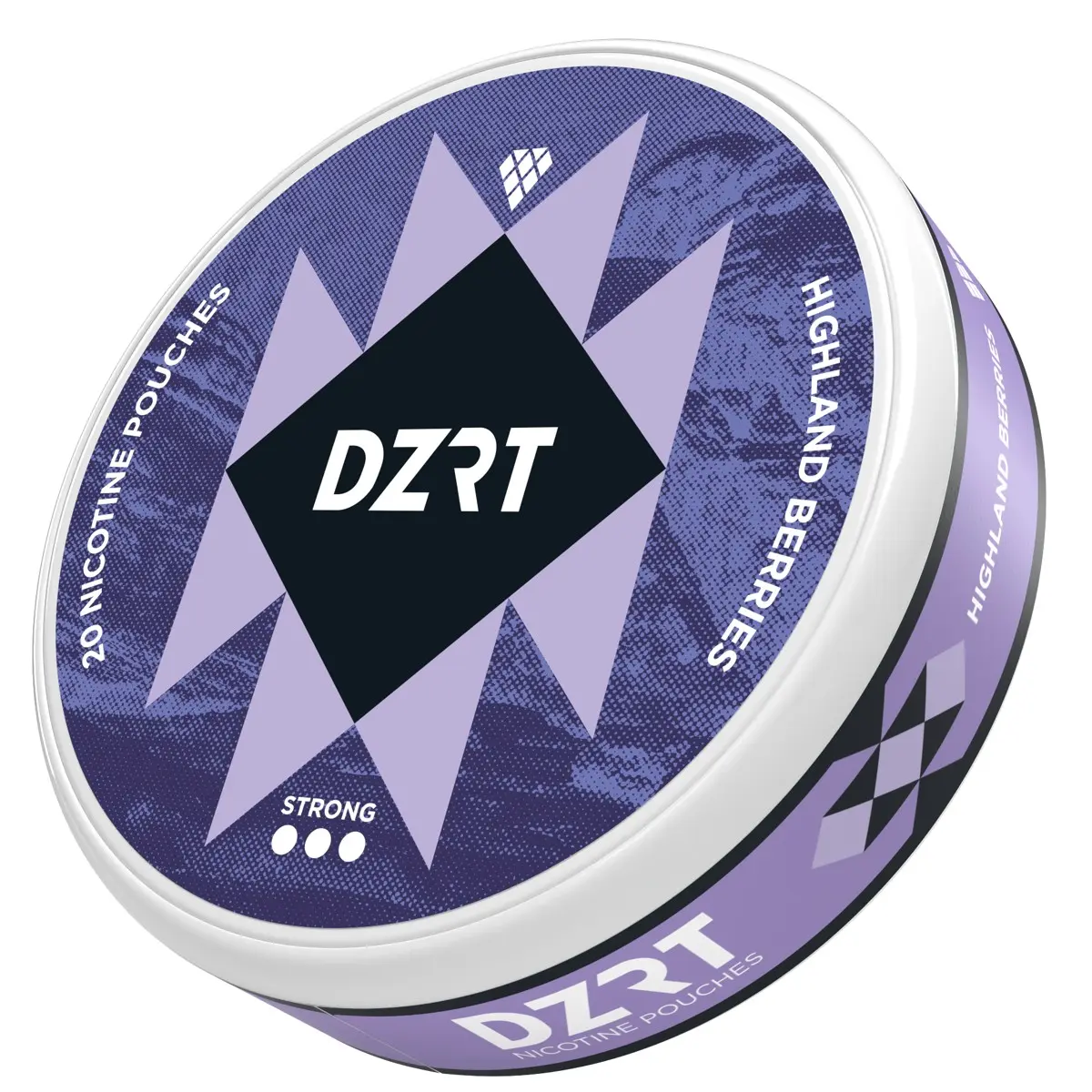 DZRT Nicotine Highland Berries Strong 10mg 20 Pouch - view 3