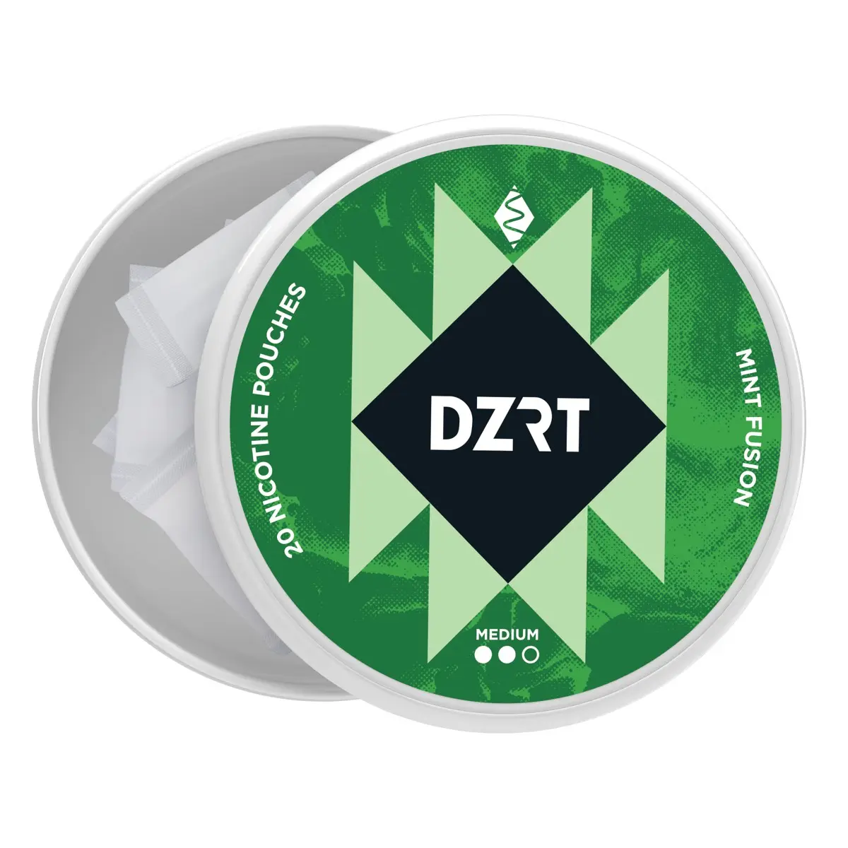 DZRT Nicotine Mint Fusion Medium 6 mg  20 Pouch - view 9