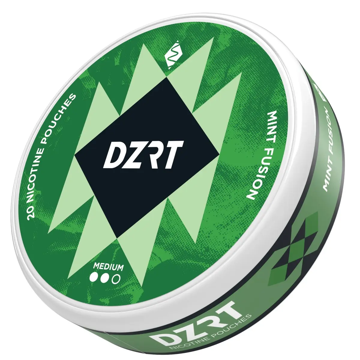 DZRT Nicotine Mint Fusion Medium 6 mg  20 Pouch - view 3