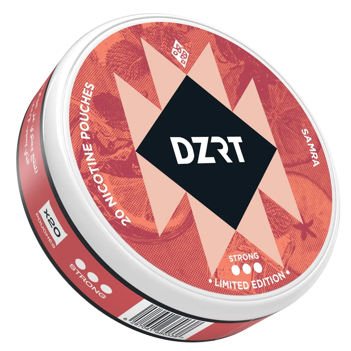 DZRT Nicotine Samra Strong 10mg 20 Pouch - view 1