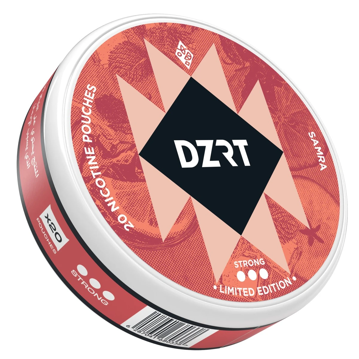 DZRT Nicotine Samra Strong 10mg 20 Pouch
