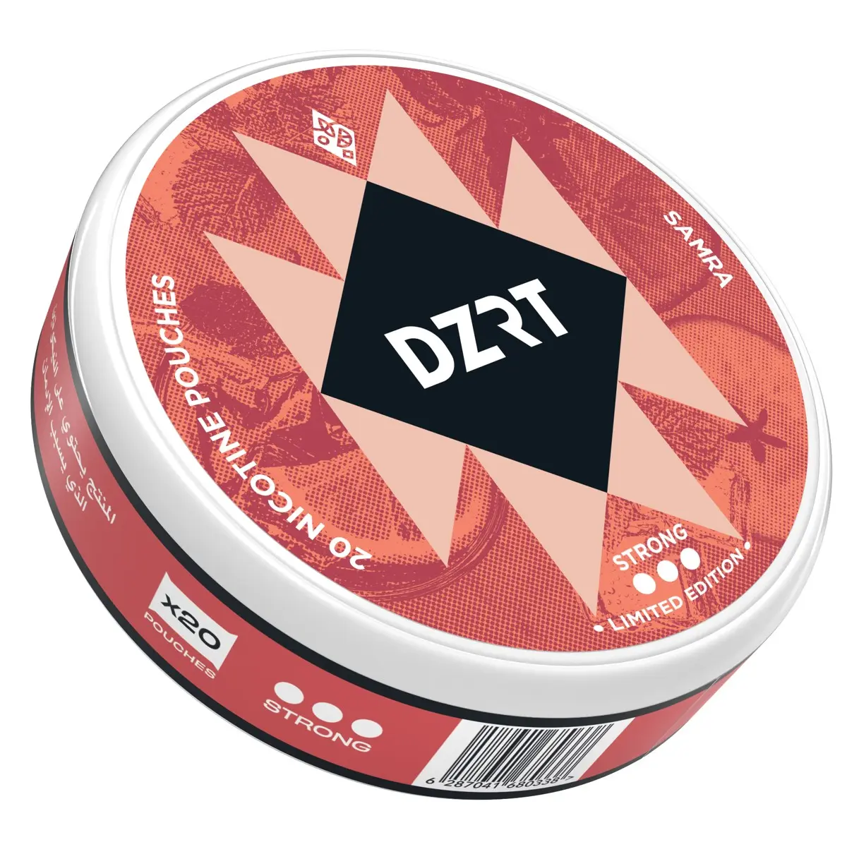 DZRT Nicotine Samra Strong 10mg 20 Pouch - view 4