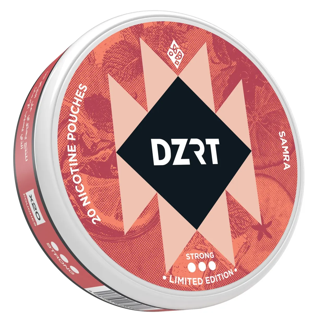 DZRT Nicotine Samra Strong 10mg 20 Pouch - view 5